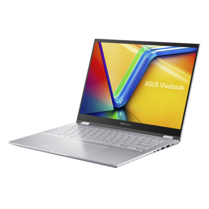 ASUS VivoBook S 14 Flip TP3402VA-LZ325W Ibrido (2 in 1) 35,6 cm (14") Touch screen WUXGA Intel Core i5 i5-1335U 8 GB DDR4-SDRAM 512 GB SSD Wi-Fi 6E (802.11ax) Windows 11 Home Argento [TP3402VA-LZ325W]