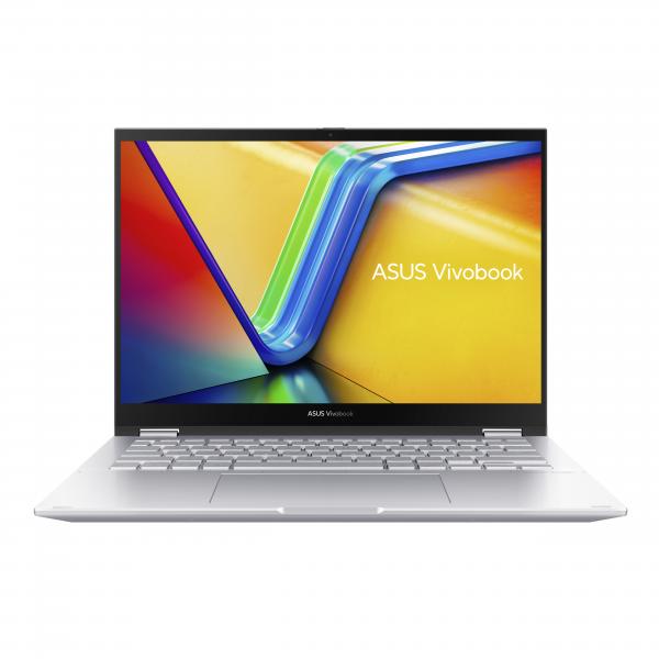 ASUS VivoBook S 14 Flip TP3402VA-LZ325W Ibrido (2 in 1) 35,6 cm (14") Touch screen WUXGA Intel Core i5 i5-1335U 8 GB DDR4-SDRAM 512 GB SSD Wi-Fi 6E (802.11ax) Windows 11 Home Argento [TP3402VA-LZ325W]