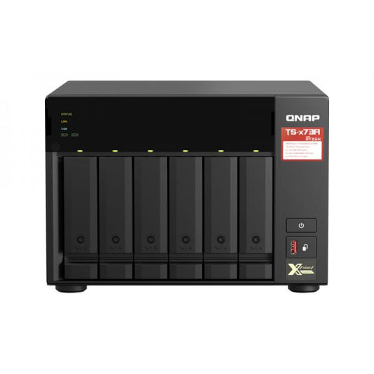 QNAP TS-673A NAS Tower Collegamento ethernet LAN Antracite V1500B [TS-673A-SW5T]