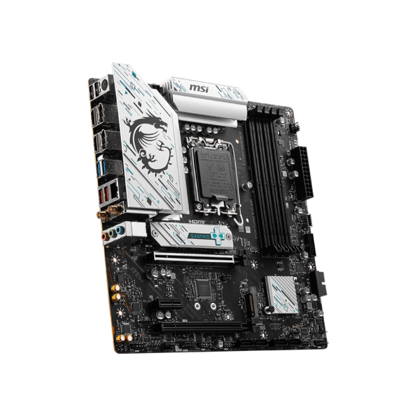 MSI MB B760, B760M GAMING PLUS, LGA1700,4DDR5,2PCI-EX16,1PCI-EX1,2M.2,4SATA3,2USB3.2 GEN2,7US [B760M GAM PLUS WI]