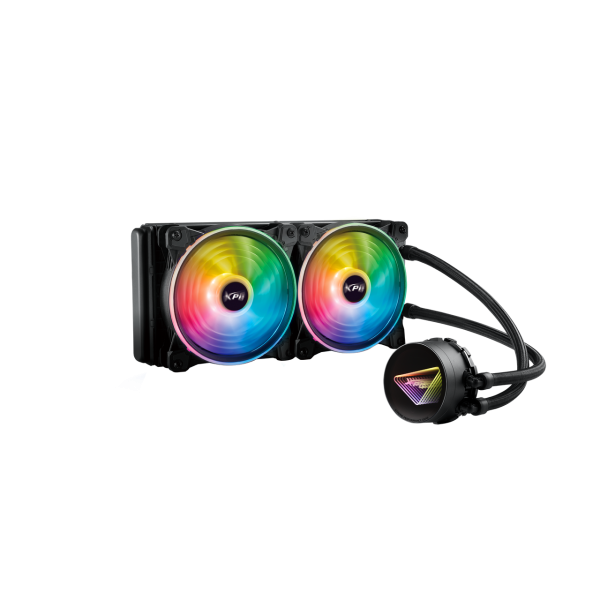 ADATA DISSIPATORE CPU ACQUA LEVANTE X 240 ARGB BLACK RGB mirror pump head [LEVANTEX240-BKCWW]