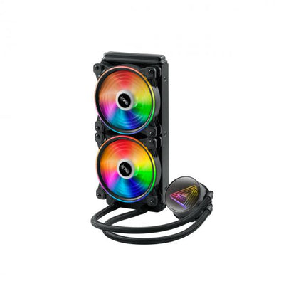 ADATA DISSIPATORE CPU ACQUA LEVANTE X 240 ARGB BLACK RGB mirror pump head [LEVANTEX240-BKCWW]