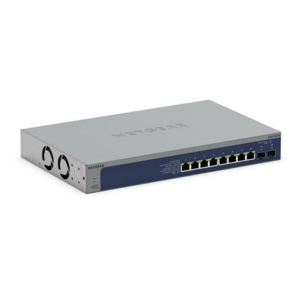 Conmutador inteligente Netgear S3600 - Conmutador administrado de 10 puertos [XS508TM-100EUS] 