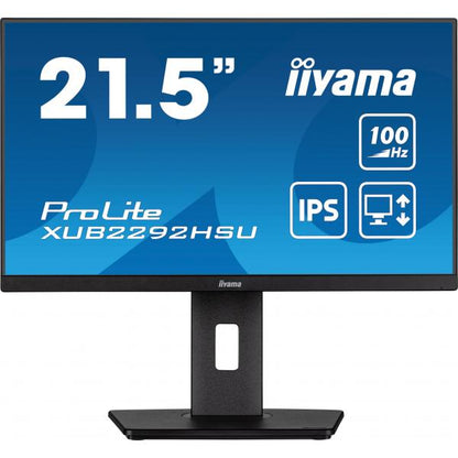 iiyama ProLite XUB2292HSU-B6 Monitor PC 55,9 cm (22") 1920 x 1080 Pixel Full HD LED Nero [XUB2292HSU-B6]