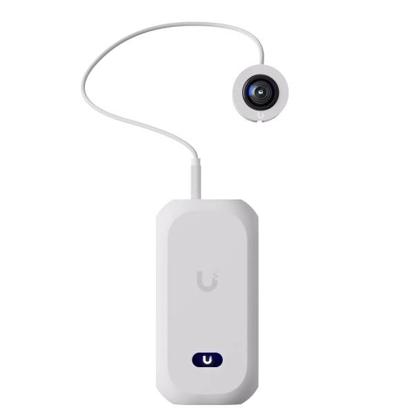 Ubiquiti - UVC-AI-Theta-Pro - UniFi AI Theta system with 4K (8MP) resolution with ultra-wide 360 view, Kit includes (1) AI Theta Hub, (1) Pro 360 Lens, (1) Standard Flush Mount, and (1) Pro [UVC-AI-Theta-Pro]