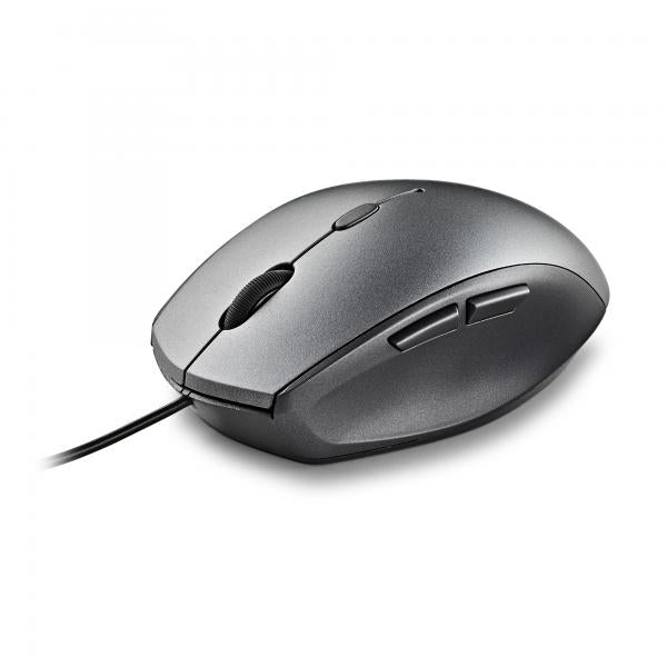 NGS MOUSE ERGONOMICO CON FILO E BOTTONI SILENZIOSI TYPE C GRAY [MOTHGRAY]