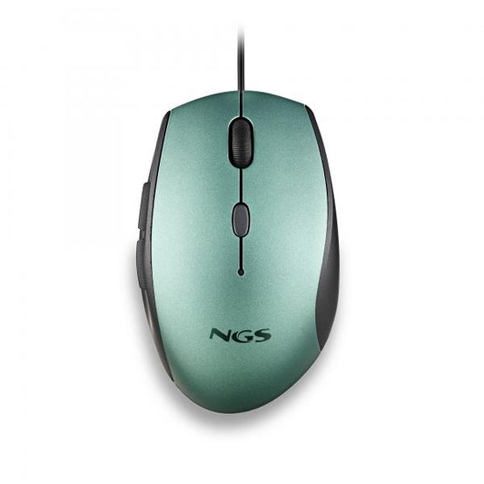 NGS MOUSE ERGONOMICO CON FILO E BOTTONI SILENZIOSI TYPE C ICE [MOTHICE]