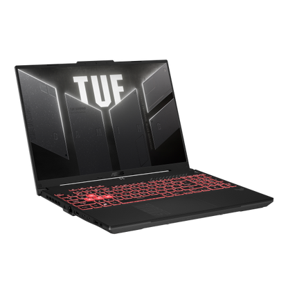 ASUS TUF Gaming A16 FA607PI-N3019W AMD Ryzen 9 7845HX Computer portatile 40,6 cm (16") WUXGA 16 GB DDR5-SDRAM 1 TB SSD NVIDIA GeForce RTX 4070 Wi-Fi 6 (802.11ax) Windows 11 Home Grigio [FA607PI-N3019W]