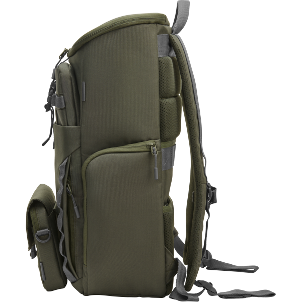 Hp 15.6 inch Modular Laptop Backpack - Grey/Green [9J496AA]