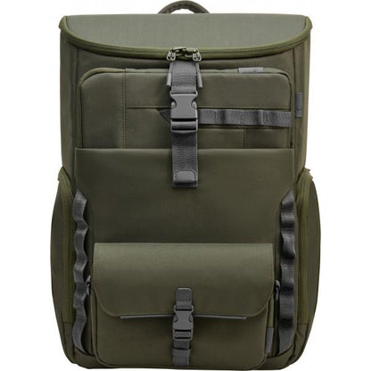 Hp 15.6 inch Modular Laptop Backpack - Grey/Green [9J496AA]