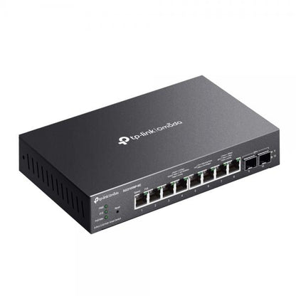 TP-Link - SG2210XMP-M2 - Omada 8-Port 2.5GBASE-T and 2-Port 10GE SFP+ Smart Switch with 8-Port PoE+, 8 2.5G PoE+ Ports, 2 10G SFP+ Slots, 802.3at/af, 160 W PoE Power, Desktop & Fanless Ste [SG2210XMP-M2]