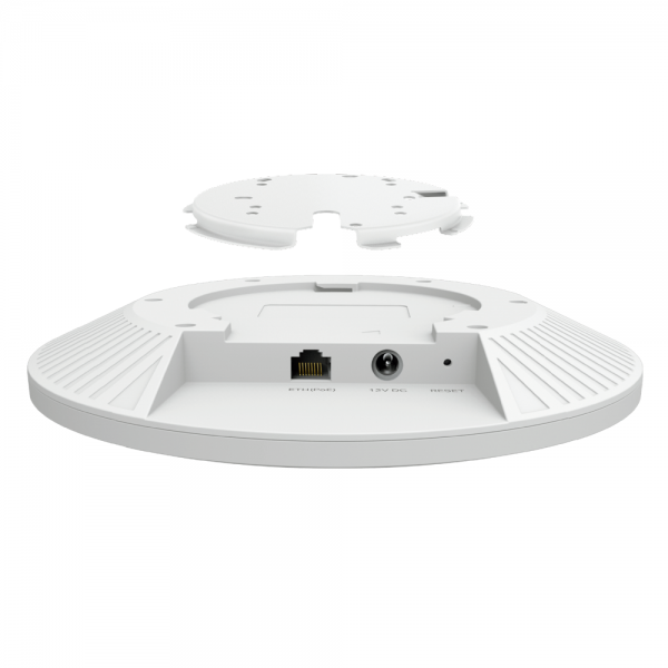 TP-Link - EAP673 - AX5400 Ceiling Mount Dual-Band Wi-Fi 6 Access Point, 1x 2.5 Gigabit RJ45 Port, 574Mbps at 2.4 GHz + 4804 Mbps at 5 GHz, 802.3at POE and DC (adapter not included) power su [EAP673]