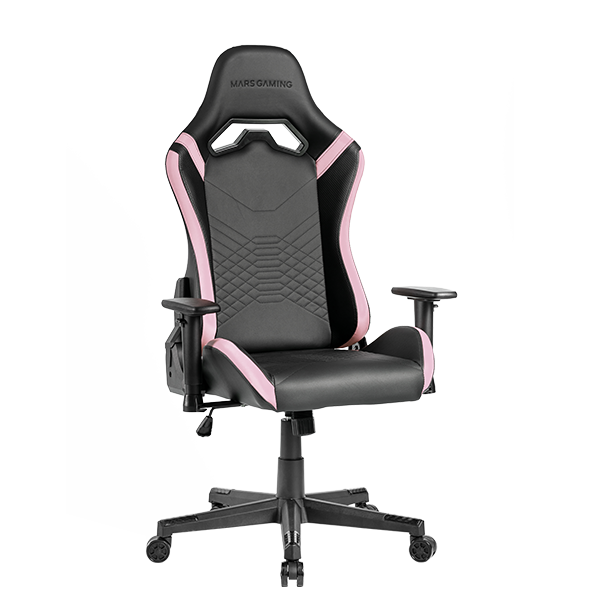 MARSGAMING SEDIA GAMING MGC-PRO PK PELLE NERA & ROSA [MGC-PRO PK]