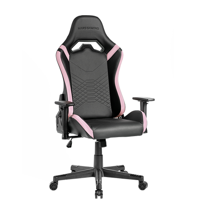 MARSGAMING SEDIA GAMING MGC-PRO PK PELLE NERA & ROSA [MGC-PRO PK]