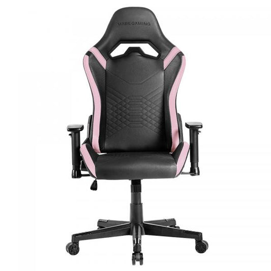 MARSGAMING SEDIA GAMING MGC-PRO PK PELLE NERA & ROSA [MGC-PRO PK]