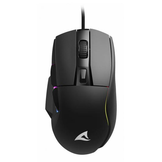 Sharkoon SGM35 mouse Universale Mano destra USB tipo A Ottico 6400 DPI [SKILLERSGM35BLACK]