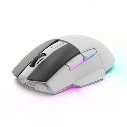 Sharkoon SGM50W mouse Giocare Mano destra RF Wireless + USB Type-A Ottico 6400 DPI [SKILLERSGM50WWHITE]