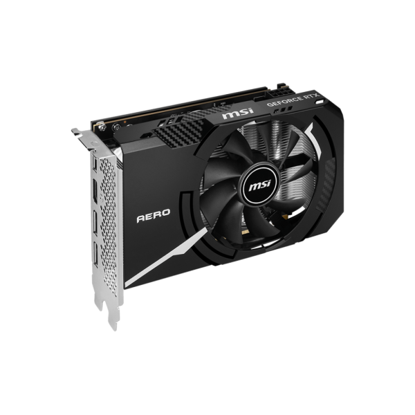 MSI VGA GEFORCE RTX 4060, RTX 4060 AERO ITX 8G OC, 8GB GDDR6, DP*3/HDMI, ATX, FAN, OC [RTX 4060 AE ITX 8G O] 