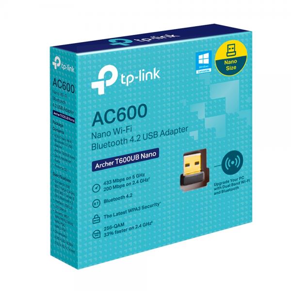 TP-Link ARCHER T600UB NANO tarjeta de red y adaptador WLAN 433 Mbit/s [ARCHERT600UBNANO] 