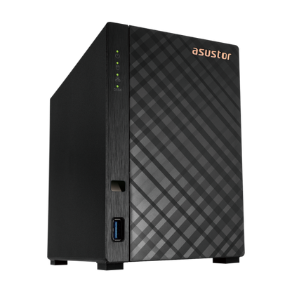 Asustor AS1102TL Servidor NAS y de almacenamiento Mini Tower Realtek RTD1619B 1 GB DDR4 ADM Negro [AS1102TL] 