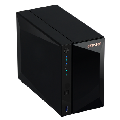 Asustor DRIVESTOR 2 Pro Gen2 AS3302T v2 NAS Collegamento ethernet LAN Nero RTD1619B [AS3302TV2]