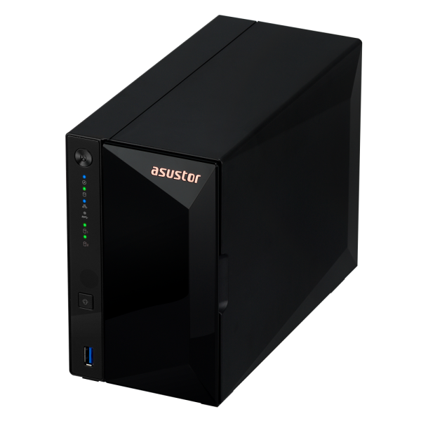 Asustor DRIVESTOR 2 Pro Gen2 AS3302T v2 NAS Collegamento ethernet LAN Nero RTD1619B [AS3302TV2]