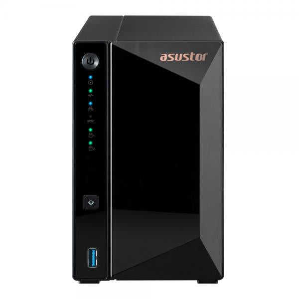 Asustor DRIVESTOR 2 Pro Gen2 AS3302T v2 NAS Conexión Ethernet LAN Negro RTD1619B [AS3302TV2] 