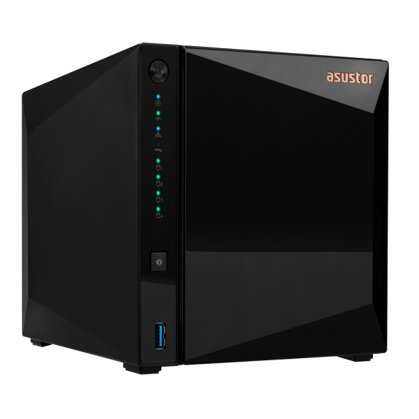 Asustor DRIVESTOR 4 Pro Gen2 AS3304T V2 NAS Collegamento ethernet LAN Nero RTD1619B [AS3304TV2]