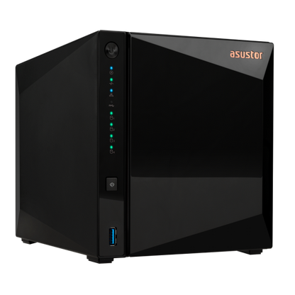 Asustor DRIVESTOR 4 Pro Gen2 AS3304T V2 NAS Realtek RTD1619B 2 GB DDR4 ADM Nero [AS3304TV2]