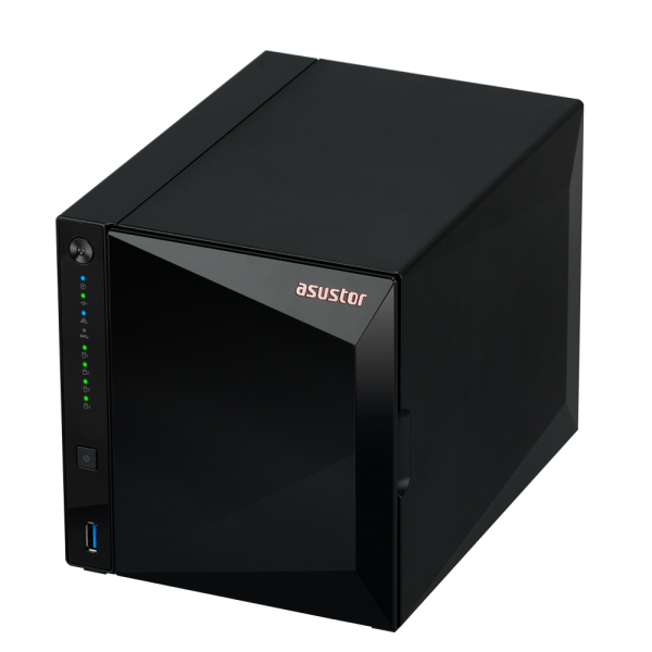 Asustor DRIVESTOR 4 Pro Gen2 AS3304T V2 NAS Realtek RTD1619B 2 GB DDR4 ADM Nero [AS3304TV2]