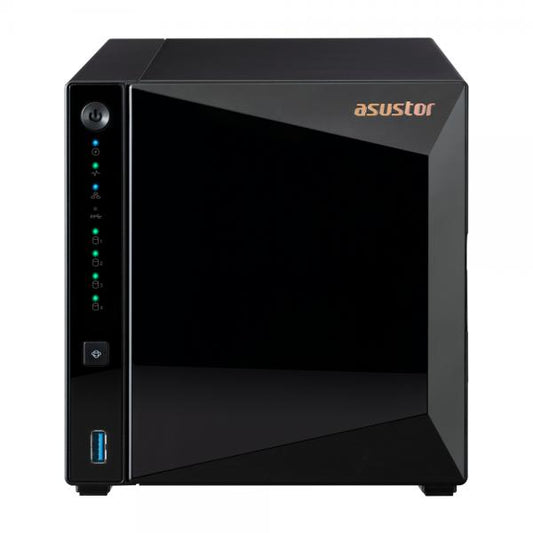 Asustor DRIVESTOR 4 Pro Gen2 AS3304T V2 NAS Collegamento ethernet LAN Nero RTD1619B [AS3304TV2]