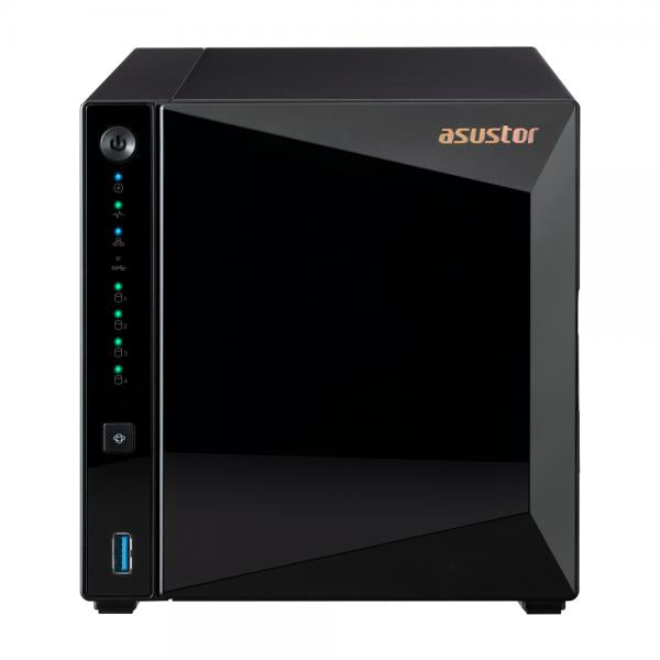 Asustor DRIVESTOR 4 Pro Gen2 AS3304T V2 NAS Realtek RTD1619B 2 GB DDR4 ADM Nero [AS3304TV2]