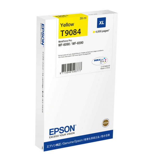 Epson C13T90844N cartuccia d'inchiostro 1 pz Originale Resa elevata (XL) Giallo [C13T90844N]