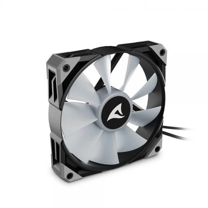 Sharkoon F50 Case per computer Ventilatore 12 cm Nero, Grigio [REBELF50PWMARGBBLACK]