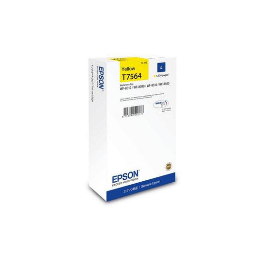 Epson C13T75644N cartucho de tinta 1ud Original Alto (L) Rendimiento Amarillo [C13T75644N] 