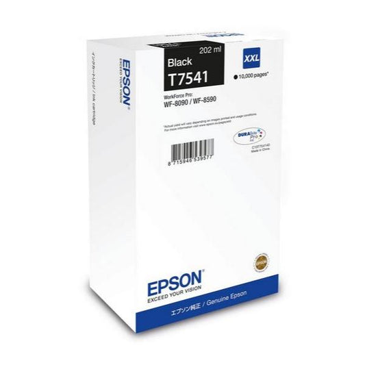 Epson C13T75414N cartuccia d'inchiostro 1 pz Originale Rendimento ultra elevato Nero [C13T75414N]