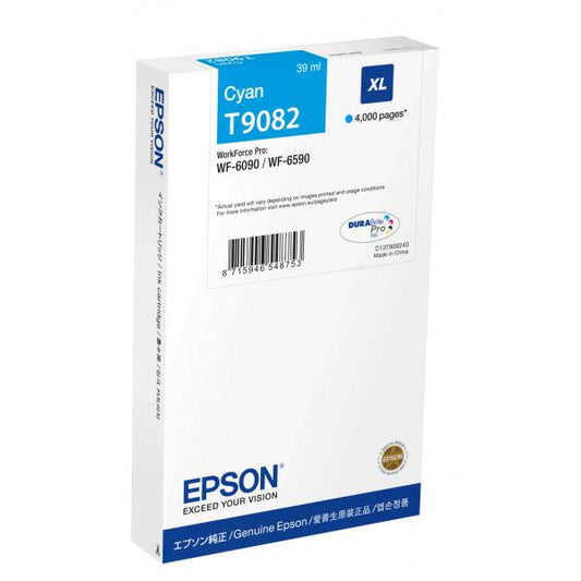 Epson C13T90824N cartucho de tinta 1ud Original Cian [C13T90824N] 