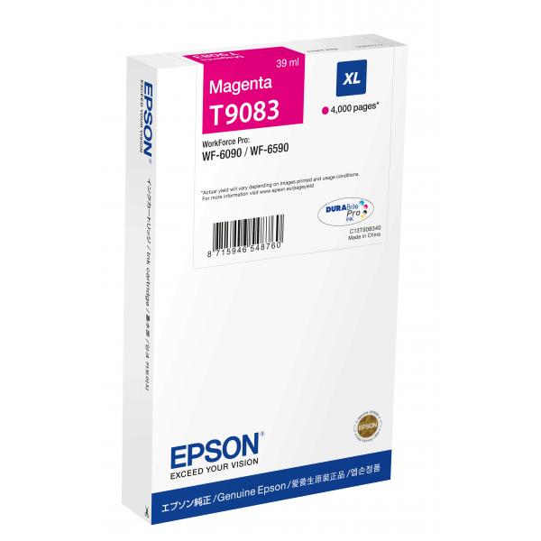 Epson C13T90834N cartucho de tinta 1ud Original Alto Rendimiento (XL) Magenta [C13T90834N] 