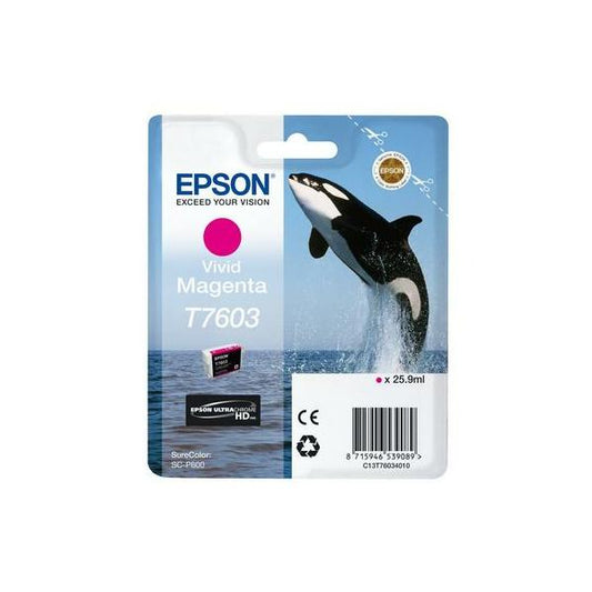 Epson C13T76034N10 cartuccia d'inchiostro 1 pz Originale Magenta vivido [C13T76034N10]