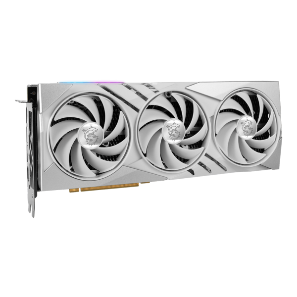 VGA MSI GEFORCE RTX 4070 Ti SUPER 16G GAMING X SLIM WHITE [RTX4070TIS16GGXSW]