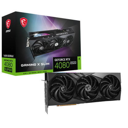 VGA MSI GEFORCE RTX 4080 SUPER 16G GAMING X SLIM [RTX4080S16GGAMXSL]