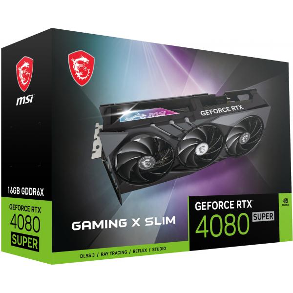 VGA MSI GEFORCE RTX 4080 SUPER 16G GAMING X SLIM [RTX4080S16GGAMXSL]