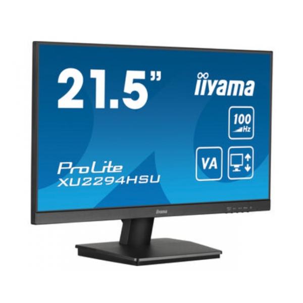 iiyama ProLite XU2294HSU-B6 Monitor PC 54,6 cm (21.5") 1920 x 1080 Pixel Full HD LCD Nero [XU2294HSU-B6]
