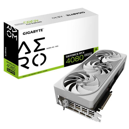 VGA GIGABYTE GEFORCE RTX 4080 SUPER AERO OC 16GD [GV-N408SAEROOC16GD] 