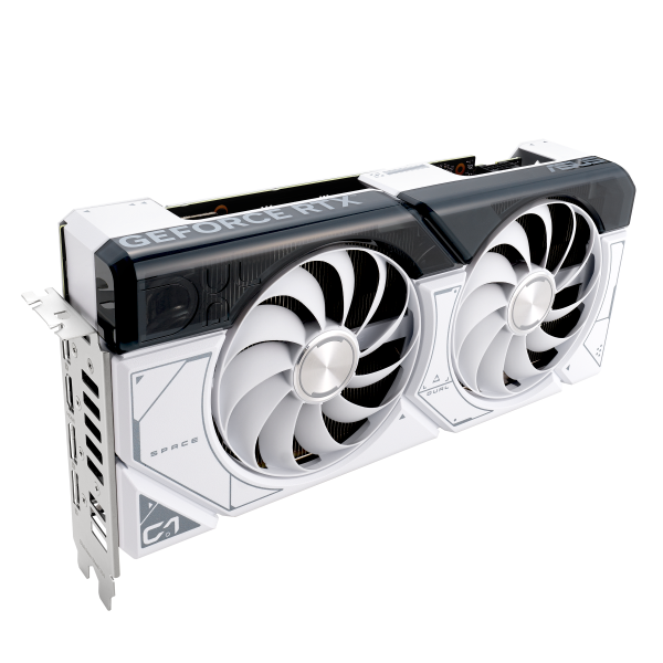 ASUS VGA GEFORCE RTX 4070 SUPER, DUAL-RTX4070S-O12G-WHITE, 12GB GDDR6X, HDMI,DP*3, BIANCA, 90YV0K84-M0NA00 [DUAL-RTX4070S-O12G-W]