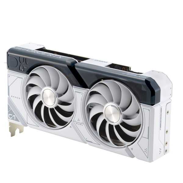 ASUS VGA GEFORCE RTX 4070 SUPER, DUAL-RTX4070S-O12G-WHITE, 12GB GDDR6X, HDMI,DP*3, BIANCA, 90YV0K84-M0NA00 [DUAL-RTX4070S-O12G-W]