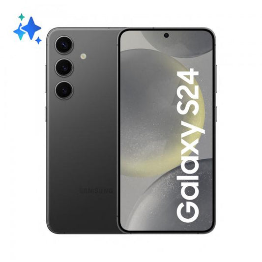 Samsung Galaxy S24 Smartphone AI, Display 6.2'' FHD+ Dynamic AMOLED 2X, Fotocamera 50MP, RAM 8GB, 128GB, 4.000 mAh, Onyx Black [SM-S921BZKDEUE]