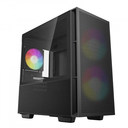 DEEPCOOL CASE MICRO ATX CH360 NERO 2*140+1*120mm ARGB FAN [R-CH360-BKAPE3-G-1]