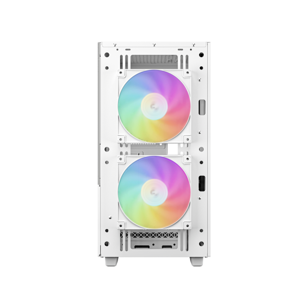 DEEPCOOL CASE MICRO ATX CH360 WHITE 2*140+1*120mm ARGB FAN [R-CH360-WHAPE3-G-1]