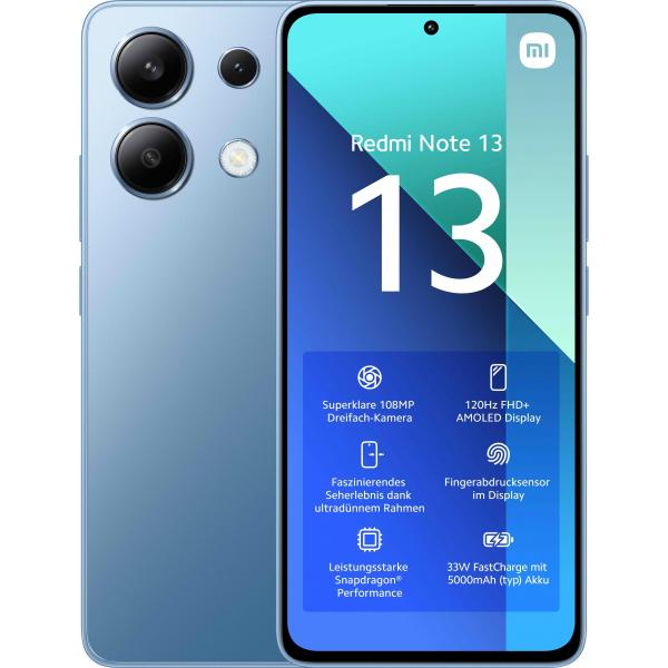 XIAOMI REDMI NOTA 13 128GB 6GB AZUL [REDMINOTE13BL] 